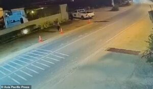 Last moments of TOWIE’s Jordan Wright show panicked reality star sprinting through hotel grounds before he was found dead in Thailand