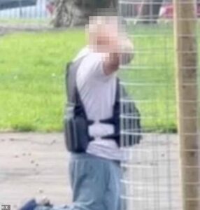 Armed police swoop on man feared to be wearing suicide belt…before discovering it’s a weighted gym top