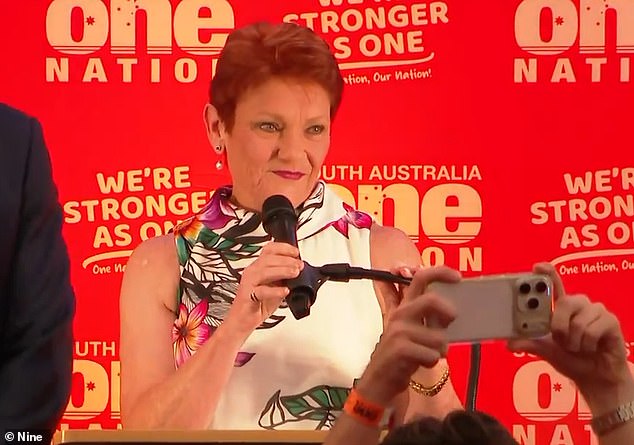 Pauline Hanson’s bold three-word response after One Nation’s extraordinary election result in South Australia – as Labor claims victory and the Liberal Party is humiliated