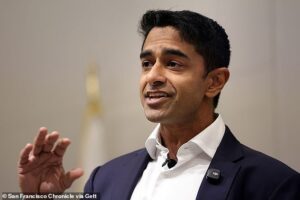 Millionaire tech mogul trying to take Nancy Pelosi’s congressional seat is mercilessly mocked by locals as he gets drag queen to endorse him