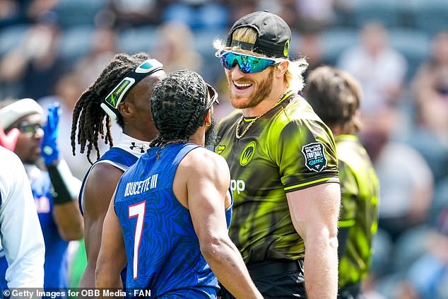 Logan Paul slammed for disrespecting Tom Brady and taunting Team USA at flag football game