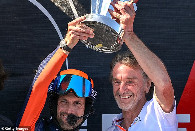 Give me back my boat! Billionaire Sir Jim Ratcliffe launches legal action against four-time Olympic champion Ben Ainslie to return his yacht