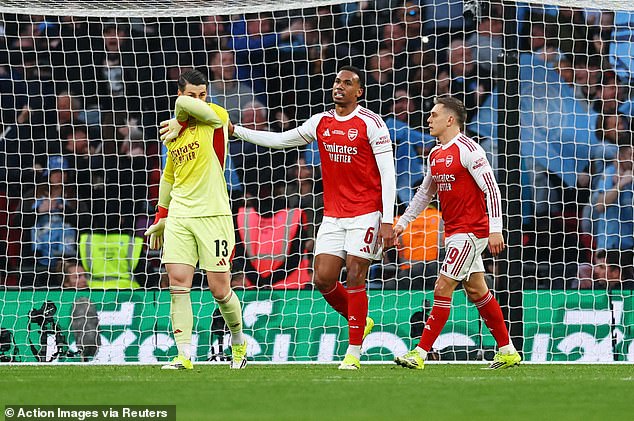 Gary Neville calls out Arsenal keeper Kepa Arrizabalaga for his ‘nonsense’ behaviour moments before Carabao Cup final howler