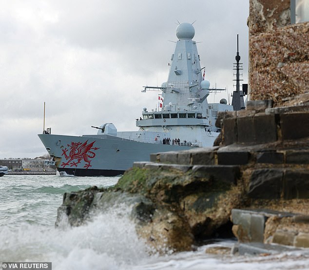 So, where is the HMS Dragon three weeks after the Iranian drone strike on RAF Akrotiri? ‘On its way…’