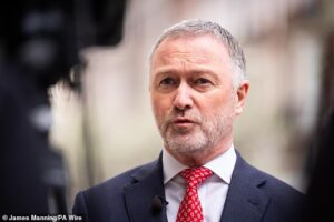 Cabinet minister is dubbed a ‘hypocrite’ for letting staff work four-day weeks on full pay