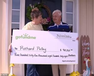 Elderly DoorDash driver receives check for almost $1MILLION and reveals surprising plans for the future after strangers flooded fundraiser