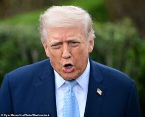 Trump promises ‘total decimation of Iran and says ‘it’s gonna work out very good’ as he gives deadline of tonight for reopening Strait and oil prices surge towards record highs