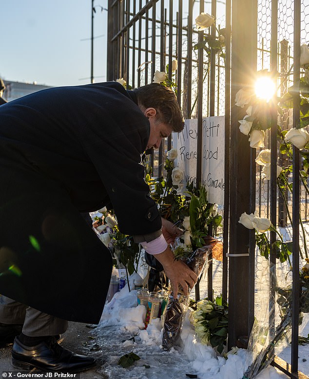 Billionaire Democrat Illinois Governor JB Pritzker jetted to Minnesota to mourn Americans shot by ICE… but says NOTHING about Chicago woman ‘murdered by illegal migrant’ in Windy City