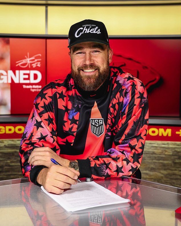Chiefs fans stunned as Travis Kelce signs THREE-YEAR deal to stay with Kansas City until he’s nearly 40