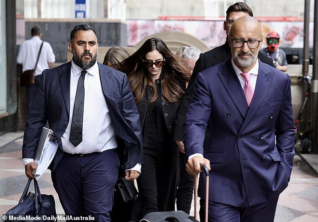 Panic attacks. ‘Horrendous’ claims. A society wedding in peril. As BondiBoost haircare founder breaks down outside court, LUCY MANLY reveals why the marriage break-up from hell is only going to get nastier