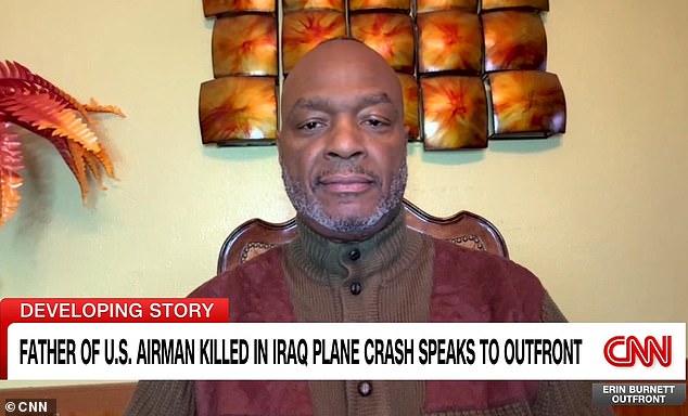 Heartbroken father of US airman killed in Iraq reveals his devastating final words on the phone just hours before death