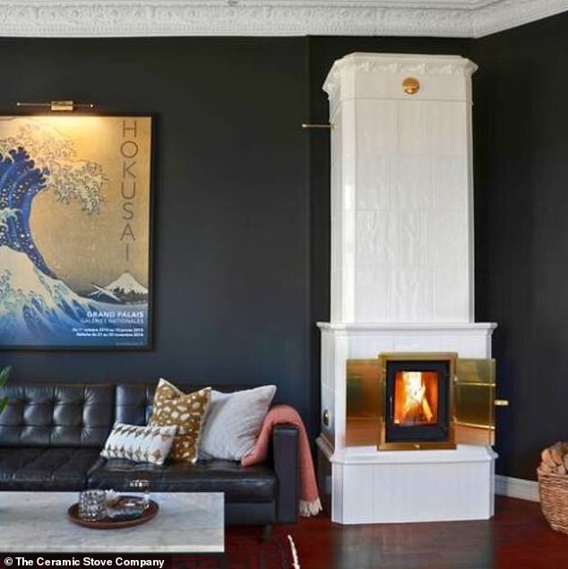 Has the wood burner had its final winter? Eco-friendly £5,000 ceramic stoves set to replace log fires in middle class homes