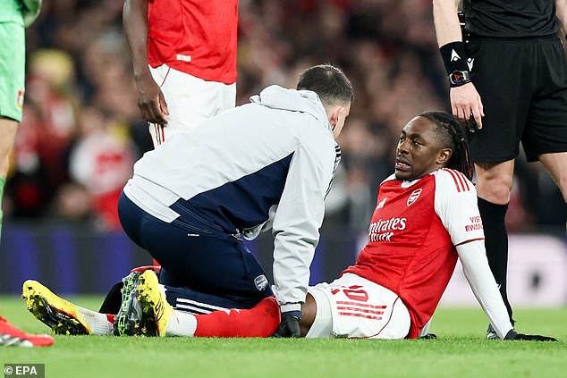 Arsenal star set to miss crucial period of the title run-in with injury