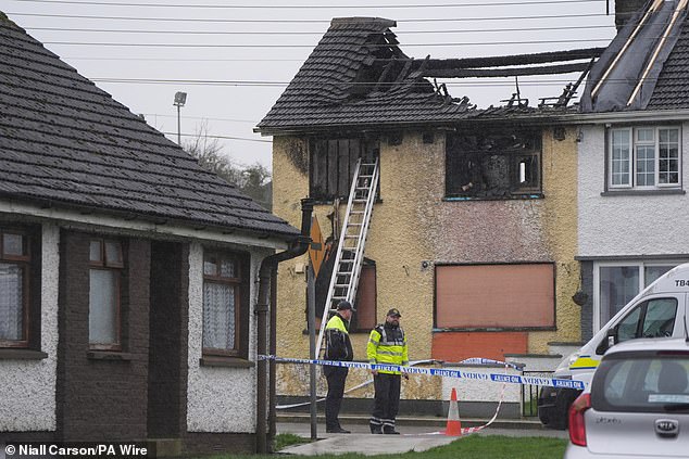 Man is found dead inside charred remains of home where four-year-old boy and his great-aunty were killed in a house fire three months ago