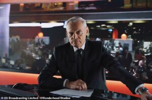 Martin Clunes is praised for ‘career defining performance’ as Huw Edwards in harrowing drama charting disgraced newsreader’s predatory grooming of a teenage boy