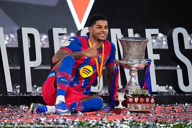 Barcelona ‘look to sell former Premier League star in bid to seal Marcus Rashford move’ as Man United stand firm on permanent transfer