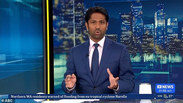 Extraordinary moment ABC TV host hijacks the news to demand a pay rise – as staff strike for the first time in 20 years with very disruptive change