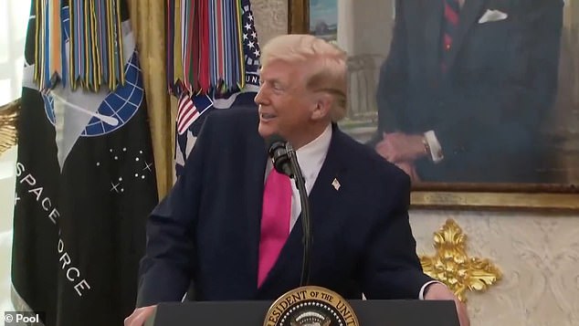 Trump says Hegseth is ‘disappointed’ the president is trying to end Iran war and claims ‘Pete didn’t want it to be settled’ a day after suggesting unpopular conflict was Secretary of War’s idea