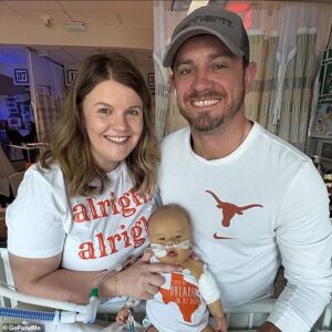 Parents distraught after hospital takes severely ill baby son with Down syndrome OFF liver transplant wait list as he lies on ventilator