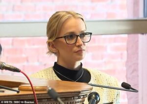 Glamorous cop takes the stand to fight for her freedom as colleagues try to put her behind bars: Her murky ‘suicide attempt’… and the bachelorette party that tipped her over the edge