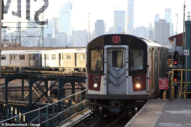 Teenager is stabbed in front of horrified commuters on Manhattan subway during rush hour