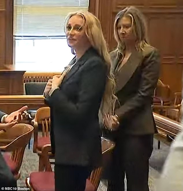 Glamorous cop Kelsey Fitzsimmons sighs with relief as she’s found NOT GUILTY in scandalous police trial