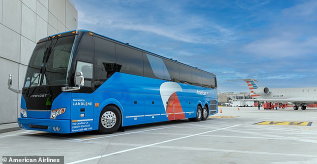 American Airlines passengers stunned after arriving at the airport to find their flights replaced by bus routes