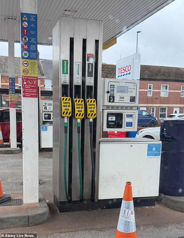 Asda warns of ‘temporary’ petrol shortages caused by Trump’s war in Iran as prices soar and Strait of Hormuz remains blocked