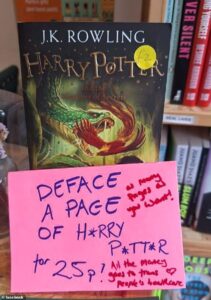 Trans-owned bookshop invites customers to vandalise JK Rowling’s Harry Potter novels