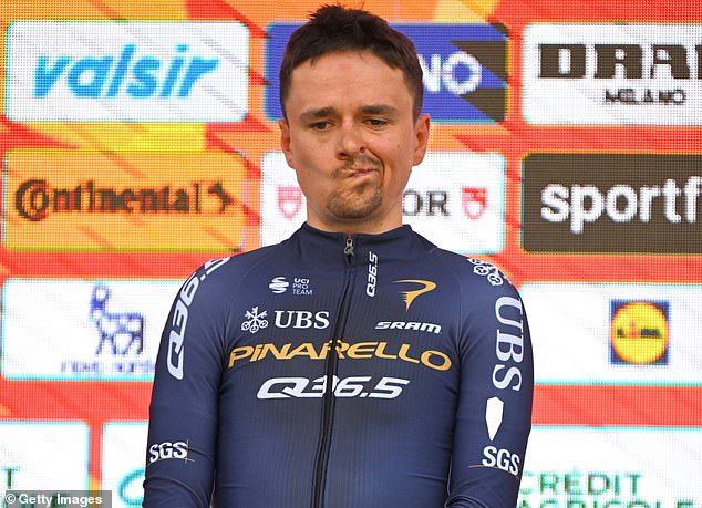 British Olympic hero Tom Pidcock suffers horror crash into a ravine as star admits he was ‘lucky’ after radioing for help