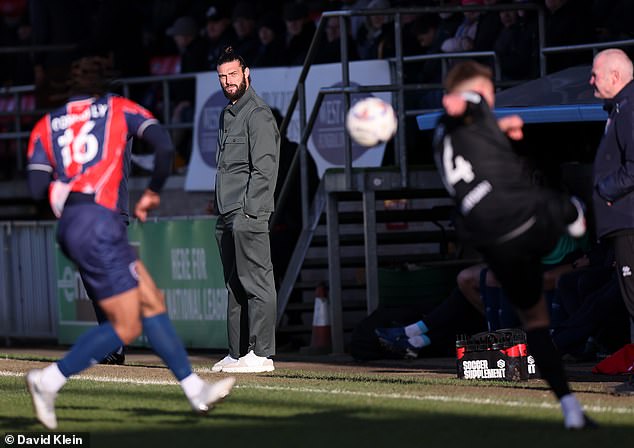 Andy Carroll’s dream start to management continues as Dagenham & Redbridge win AGAIN in front of new owner KSI