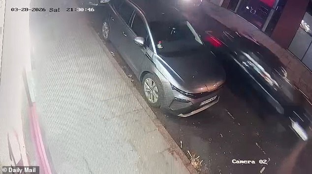 Moment car-ramming suspect ‘races away from the scene’ after ‘ploughing into pedestrians’ in Derby city centre