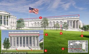 Humiliating ‘flaws’ in design of Trump’s White House ballroom revealed despite construction already being under way