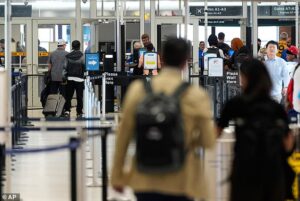 TSA lines FINALLY shorten as Trump gives workers double paycheck in bid to end weeks of airport chaos