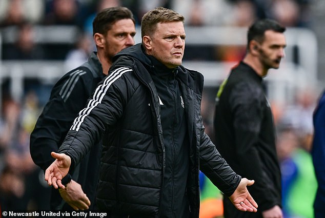 Eddie Howe’s Newcastle future in doubt ahead of turbulent summer – and club could sell Sandro Tonali or Anthony Gordon to raise funds if they don’t make Champions League