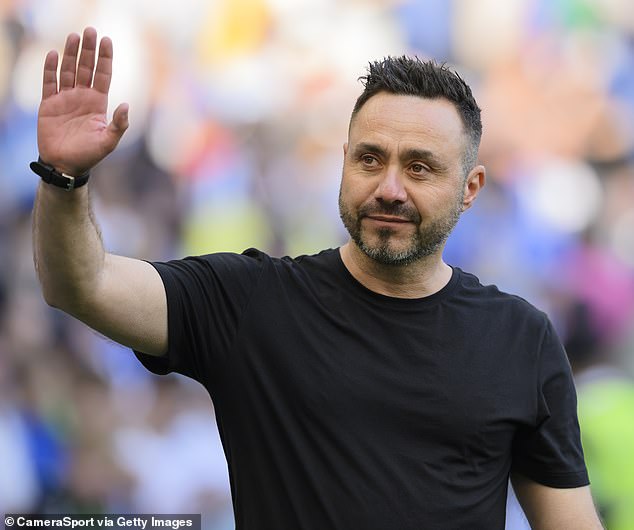 Tottenham appoint Roberto De Zerbi on eye-watering five-year deal – with NO relegation clause – as club turns to the Italian to save them from the drop after sacking Igor Tudor