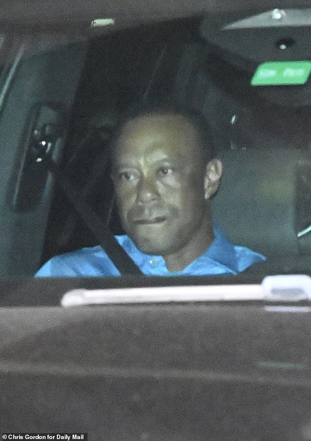 Tiger Woods had pills in his pocket when he was arrested, cops claim… as golf legend reveals what led to him rolling his SUV in high-speed crash