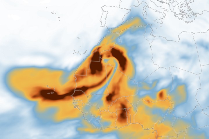 Dust Outbreak Reaches Europe – NASA Science