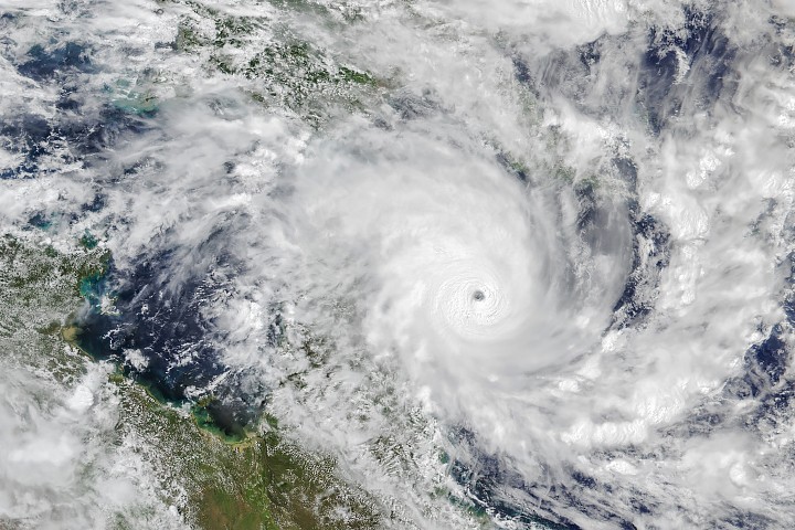 Tropical Cyclone Narelle Crosses Australia
