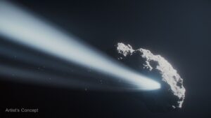 NASA’s Hubble Detects First-Ever Spin Reversal of Tiny Comet