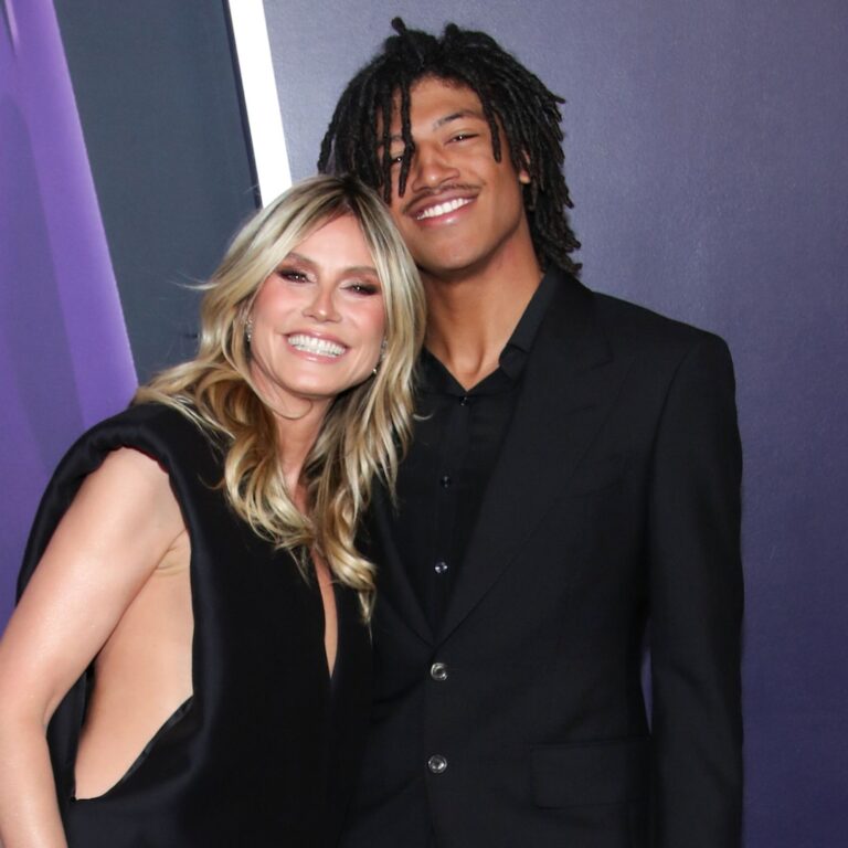 Heidi Klum, Son Henry Samuel’s Red Carpet Outing 