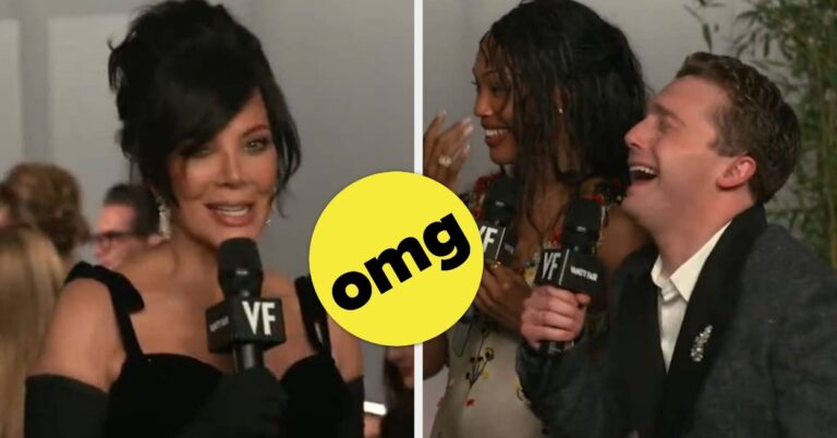 "Kris Asking The Real Questions": People Are Losing It Over Kris Jenner’s Hilariously "Shady" Reaction To Influencers On The Red Carpet At The 2026 Vanity Fair Oscar Party