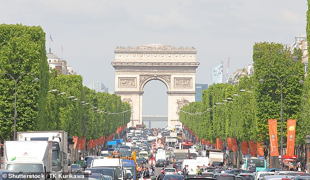 Three people are arrested in Paris after attempted bomb attack near the Champs-Élysées ‘which could be linked to US-Iran war’