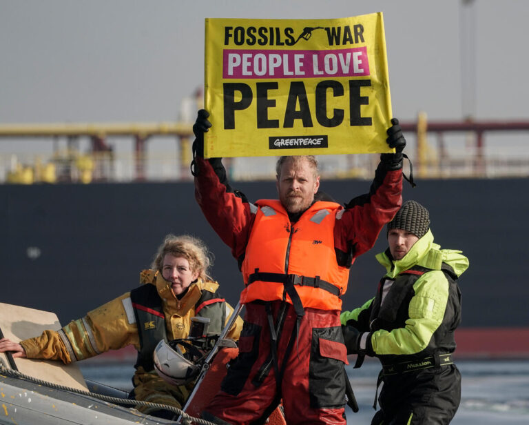 Greenpeace response to escalating attacks on gas fields in Middle East