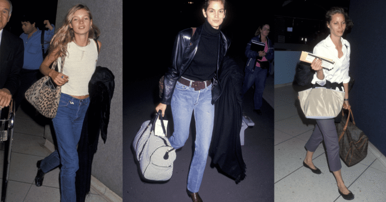 I’m a Frequent Flyer, My Picks for ’90s Supermodel Airport Style