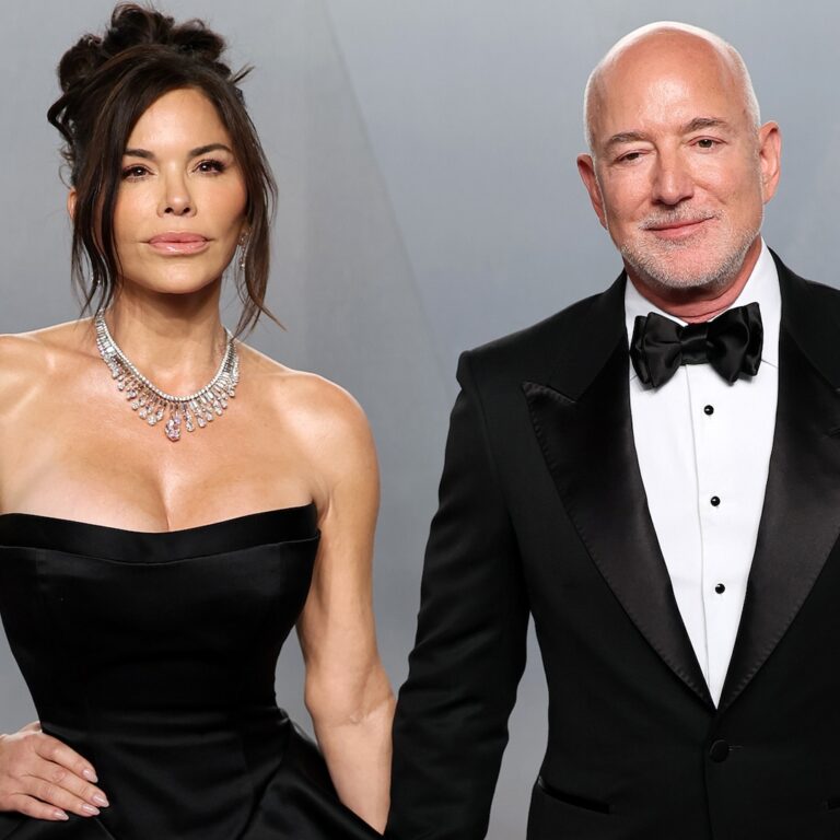 Jeff Bezos, Lauren Sánchez Bezos at Vanity Fair Party