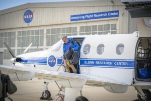 NASA PC-12 Aircraft Makes Move to Support Flight Research Across Agency