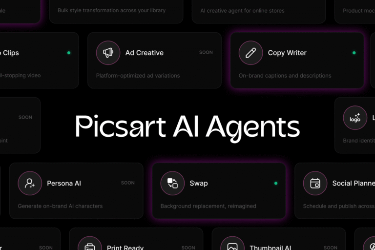 Picsart now allows creators to ‘hire’ AI assistants through agent marketplace