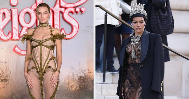 From Margot Robbie To Teyana Taylor, Here's All The Celebs Who Wore Sheer Or Naked Dresses In 2026 So Far