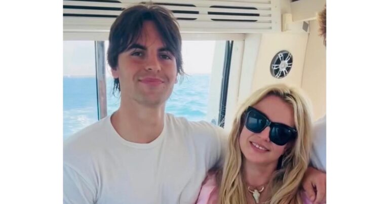 Britney Spears Poses With Preston in Rare Pic After DUI